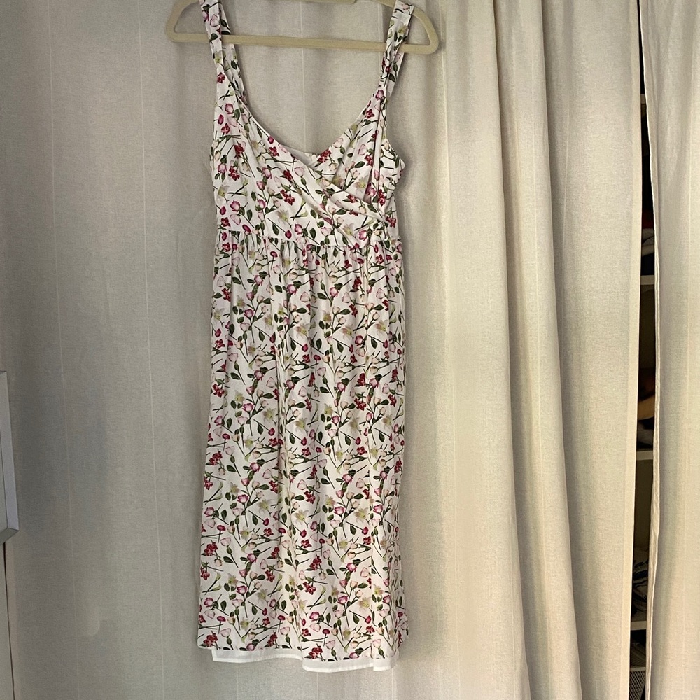 Club Monaco Silk Floral Dress